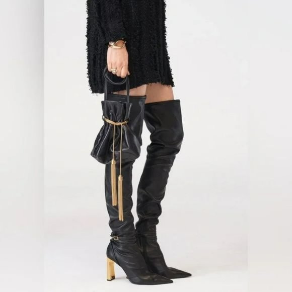 Zara Shoes - ZARA OVER-THE-KNEE HEELED BOOTS LIMITED EDITION